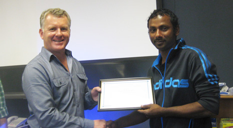 Shailesh Gounder – 3 years Long Service