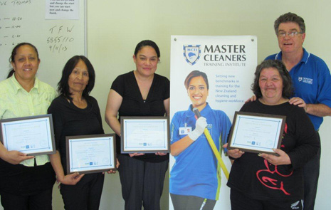 First four Master Cleaners Scholarship Recipients Successfully Complete Their Training