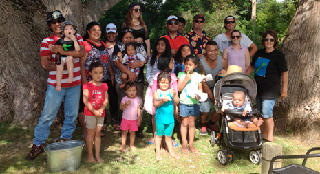 Kapiti Coast Franchisees celebrate Christmas together on a beautiful day at Otaihanga Domain.