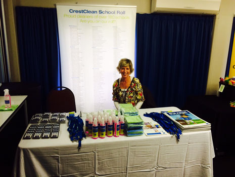 Clare Menzies, Regional Director for Hutt Valley and Wairarapa, had an opportunity to discuss Crest’s school cleaning services with attendees at an annual gathering of Catholic school principals.