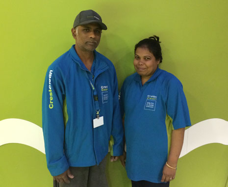 Impressive ambition from Ashveen and Kamini Raju, new franchisees in North Harbour. 