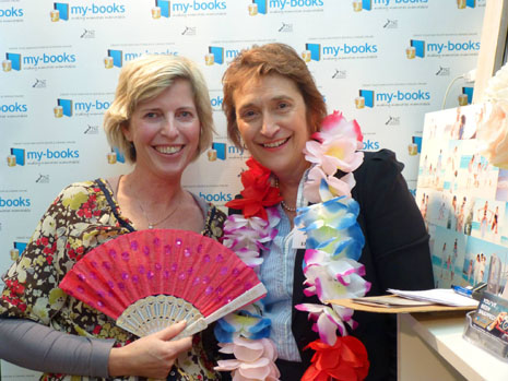 The Hutt Valley Business Expo was a great time for Clare Menzies to catch up with local business owners and community members, such as Anna Geremia-Young, Membership Manager of Hutt Valley Chamber of Commerce.
