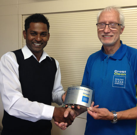 Grant Holland, one of the longest serving Christchurch – and CrestClean – franchisees
