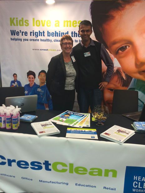 North Shore/West Auckland Regional Manager Caroline Wedding and North Harbour/Whangarei Regional Manager Neil Kumar say the New Zealand School Trustees Association Conference provided great engagement opportunities.