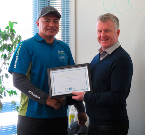 Fiva Latu received a five year Long Service Award.