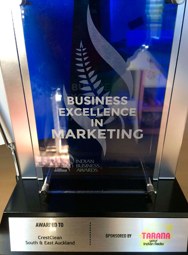 The ‘Business Excellence in Marketing’ award.