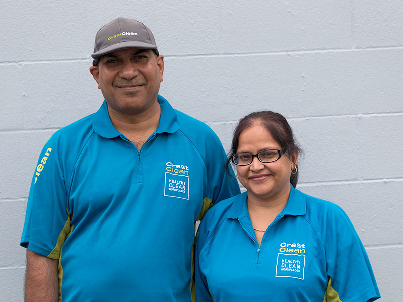 Hamilton franchisees Krishn and Sangeeta Adhar are valued members of the Crest Waikato team.