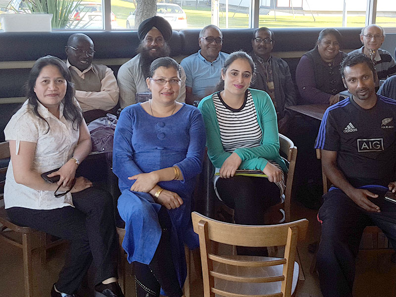 Members of the CrestClean Hutt Valley team enjoyed catching up with each other.