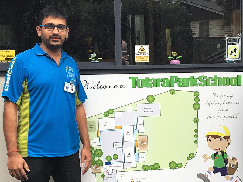 Mihir Desai loves being a CrestClean franchisee.