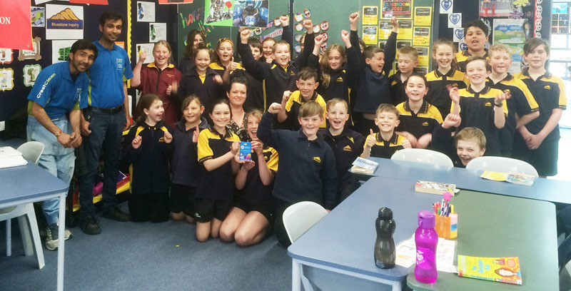 The Senior School R14 won the Cleanest Classroom Award.