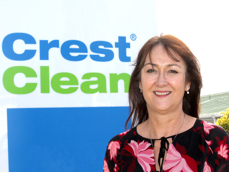 Linda Hill is loving her new role as CrestClean’s Auckland East regional manager. 